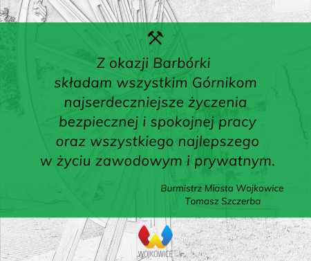Życzenia z okazji Barbórki