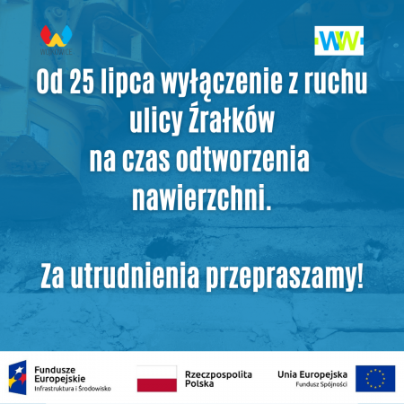 Wyłączenie z ruchu ulicy Źrałków