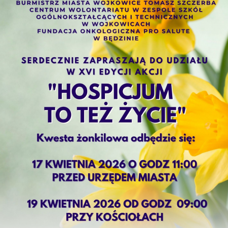 Hospicjum to też życie - dołącz do akcji!