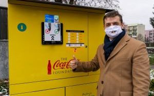 Recyklomat w Wojkowicach (1)