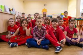Dzień czerwony w przedszkolu im. 
