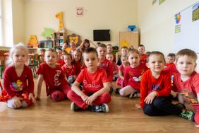 Dzień czerwony w przedszkolu im. 